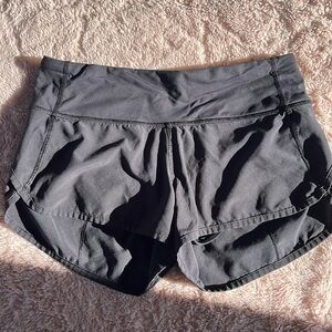 Lululemon black shorts size 2